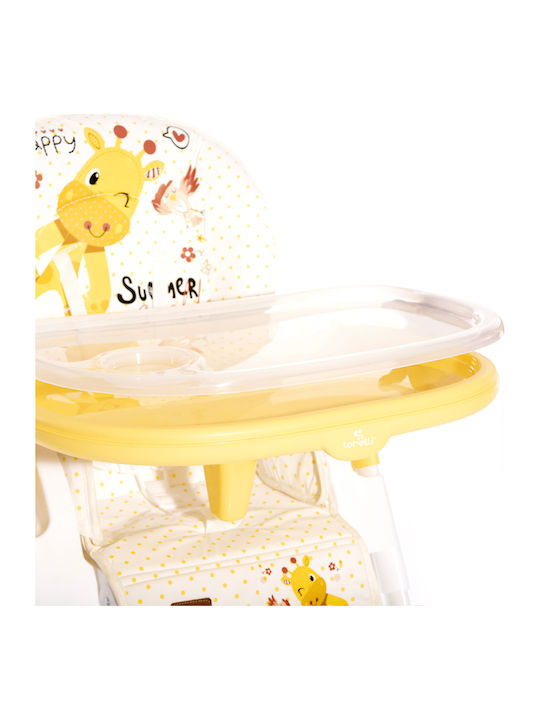 Lorelli Cryspi Foldable Baby Highchair with Adjustable Height Green Frosty