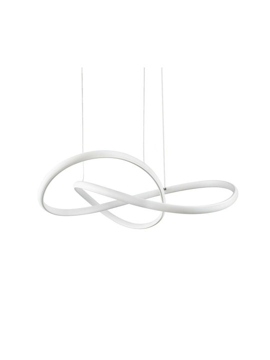 GloboStar Dexter Pendant Light White 56x56x14cm