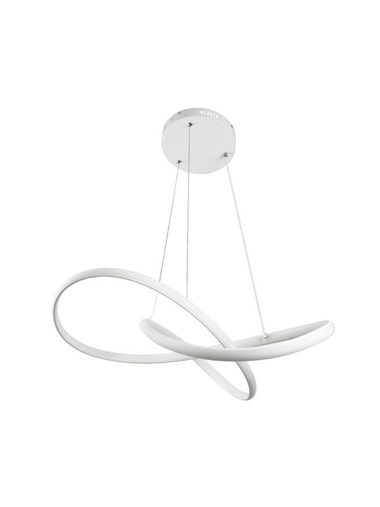GloboStar Dexter Pendant Light White 56x56x14cm