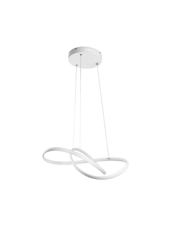 GloboStar Dexter Pendant Light White 56x56x14cm