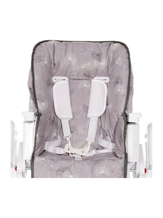 Lorelli Gusto Foldable Baby Highchair with Adjustable Height Gray