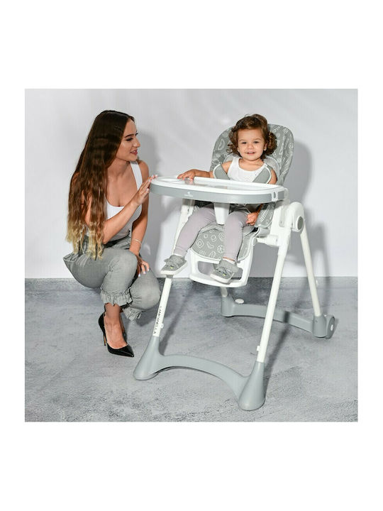 Lorelli Campanella Baby Hochstühle mit Höhenverstellbar Beige Dots