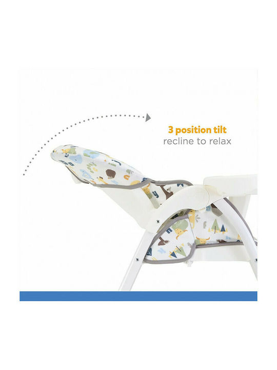 Joie Multi Mimzy Foldable Highchair 2 in 1 White