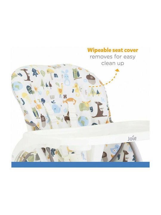 Joie Multi Mimzy Foldable Highchair 2 in 1 White