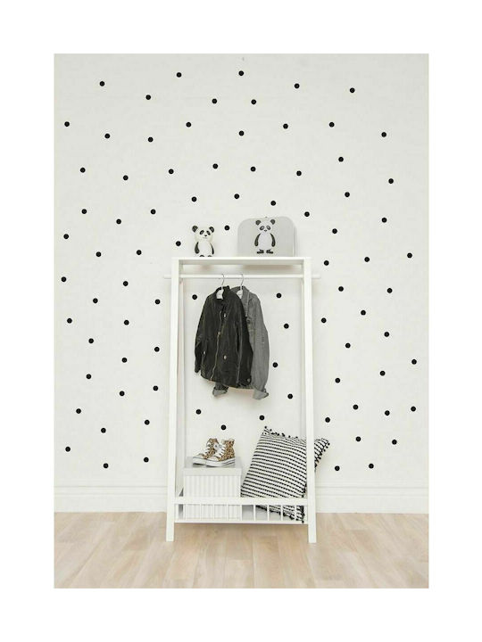 Jabadabado Wooden White Coat Rack
