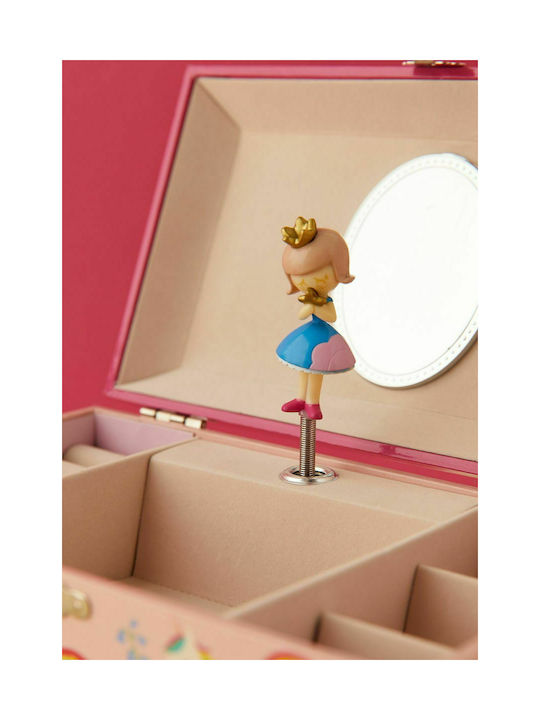 Floss & Rock Wooden Kids Jewelery Box Rainbow