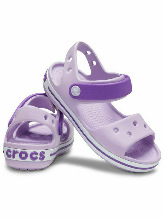 Crocband Children's Anatomical Beach Shoes Purple