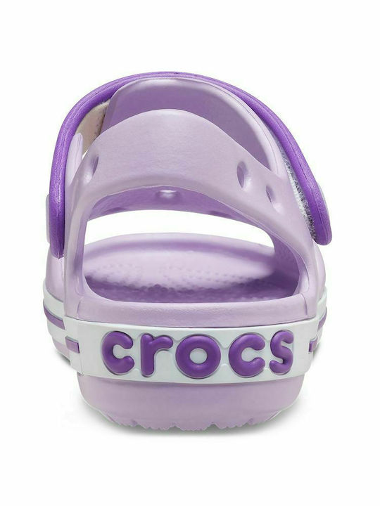 Crocband Children's Anatomical Beach Shoes Purple