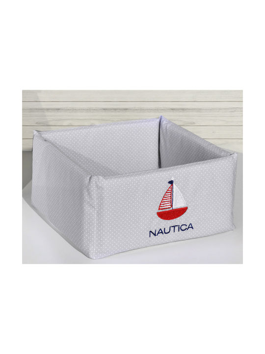 Nautica Βρεφικό Καλάθι Καλλυντικών Γκρι Nautica Βρεφικό Καλάθι Καλλυντικών Γκρι