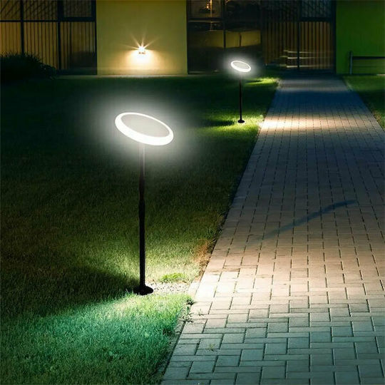 V-TAC VT-943 Set of 2 Stake Solar Lights 3W 260lm Natural White 4000K with Photocell IP65