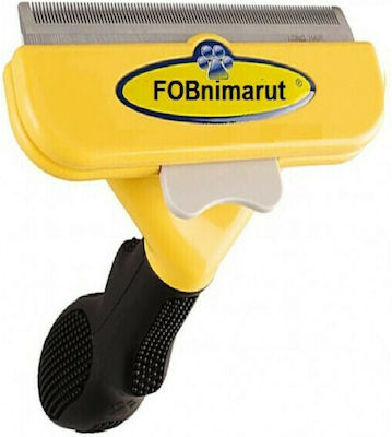FOBnimarut Large Dog Comb for Long-Haired Dogs with Razor for Hair Removal