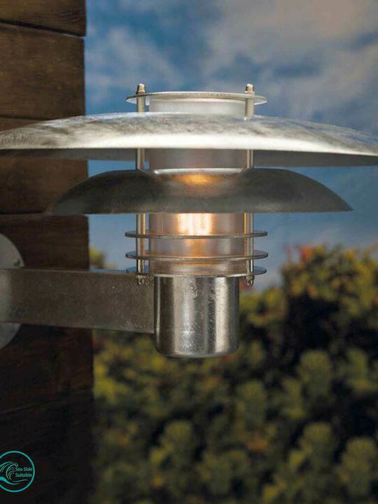 Nordlux Phoenix Wall-Mounted Outdoor Hat Light E27 IP54 42.5x22εκ.