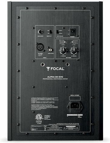 Focal Alpha 80 Evo Studio Monitor 8" 115W Stück Schwarz