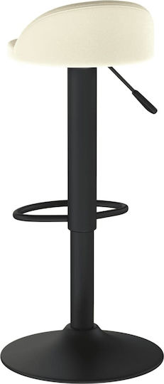 Табуретка Бар с регулируема височина Крем 36x38x72-94см