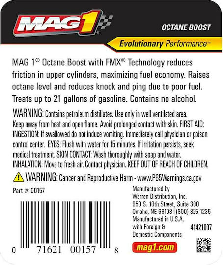 MAG1 Octane Booster Additive Octane Booster for Car 355ml