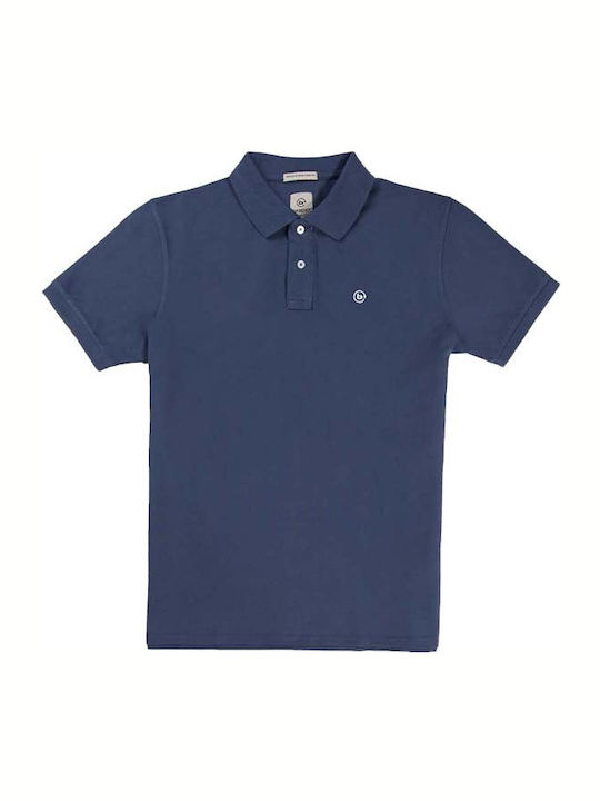 Basehit Herren Shirt Kurzarm Polo Navy