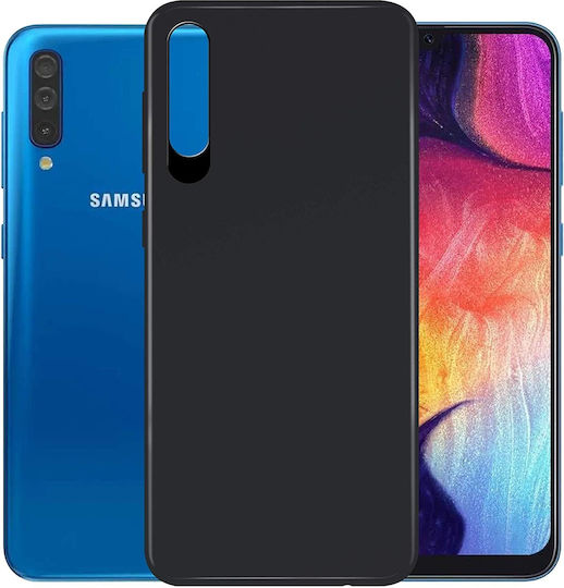 Hurtel Back Cover Silicon 1.2mm Negru (Galaxy A70)