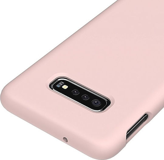 Hurtel Back Cover Silicone 2mm Pink (Galaxy S10)