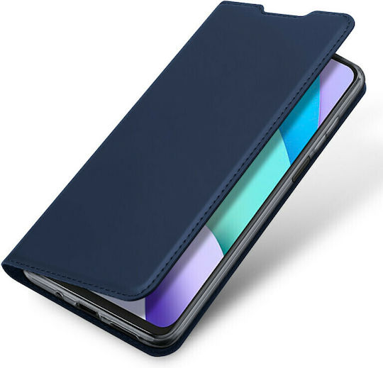 Dux Ducis Skin Pro Книга Изкуствена кожа Син (Redmi 10 / 10 2022)