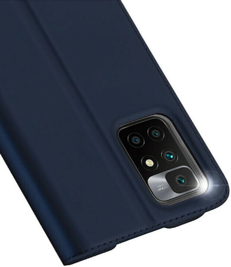 Dux Ducis Skin Pro Книга Изкуствена кожа Син (Redmi 10 / 10 2022)