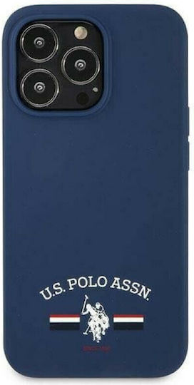 U.S. Polo Assn. Silicone Collection Задна корица Силикон Тъмносин (iPhone 13 Pro Max)