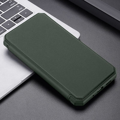 Dux Ducis Skin X Synthetic Leather Book Green (Galaxy S20)