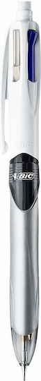 BIC 4 Colours 3+1HB Mechanical Pencil for Drawing Plastic 1pcs White