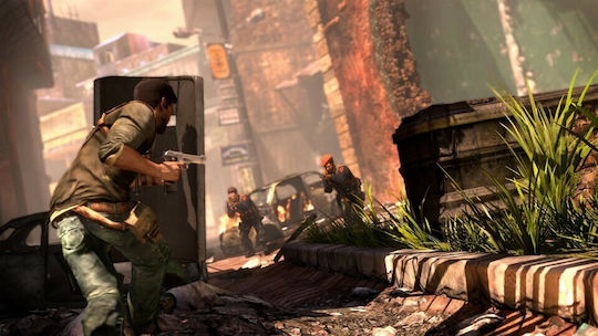 Uncharted 2: Among Thieves Platin Ausgabe PS3 Spiel (Gebraucht)