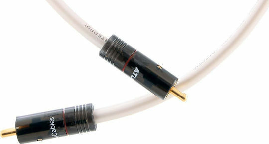Atlas Cables Element Integra Kabel RCA Stecker - RCA Stecker 1m