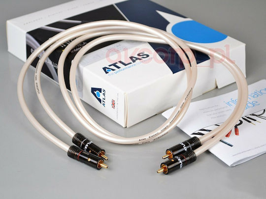 Atlas Cables Element Integra Kabel RCA Stecker - RCA Stecker 1m