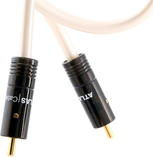 Atlas Cables Element Integra Kabel RCA Stecker - RCA Stecker 1m