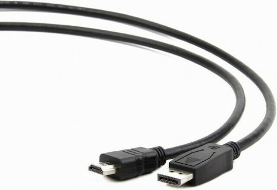 Gembird Cable DisplayPort male - HDMI male 1.8m Black (CC-DP-HDMI-4K-6)