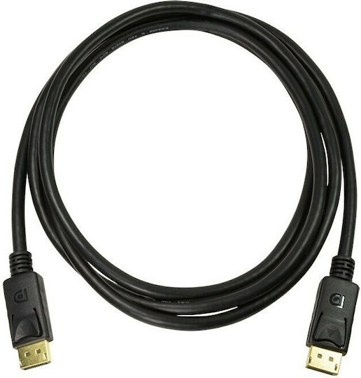 LogiLink DisplayPort Cable DisplayPort Male - DisplayPort Male 1m Black CV0119