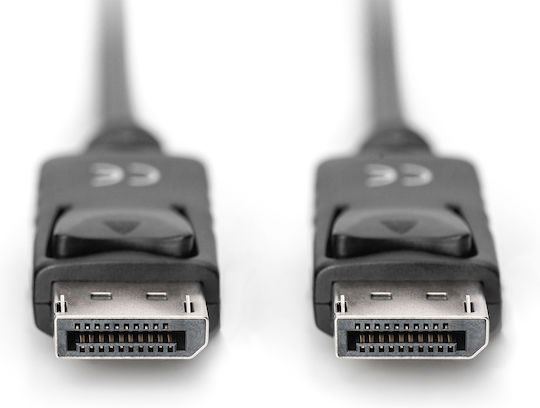 Digitus Cablu DisplayPort - DisplayPort 2m Negru (AK-340100-020-S)