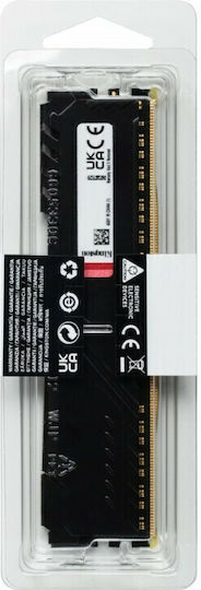 Kingston Fury Beast DDR4 64GB RAM με 4x16GB Modules και Ταχύτητα 3200 για Desktop