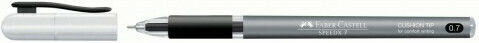 Faber-Castell SpeedX Pen Ballpoint 0.7mm Black with Black Ink