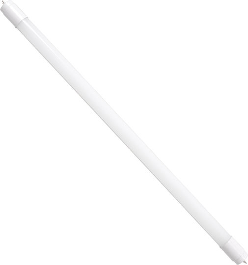 GloboStar Λάμπες LED 10W Τύπου Φθορίου 60εκ. για Ντουί G13 και Σχήμα T8 Θερμό Λευκό 989lm 25τμχ