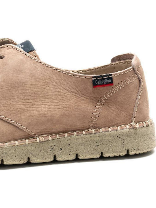 Men's Leather Casual Shoes Taupe
