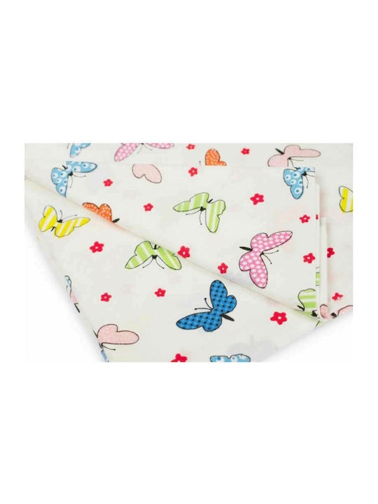 Dimcol Butterfly Kids Cotton Pillowcase 50x70cm 49 Multi