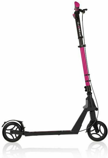 Globber Kinderroller Klappbar One K 165 BR 2-Rad für 14+ Jahre Schwarz
