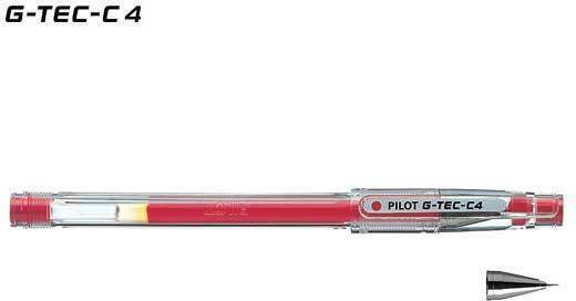 Pilot G-Tec-C4 Στυλό Gel