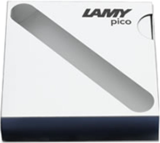 Lamy Pico 289 Stift Kugelschreiber Transparent mit Schwarz Tinte Chrom poliert