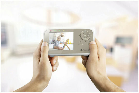 Motorola Wireless Baby Monitor with Camera & Screen 2.8" , Two-way Communication & Lullabies