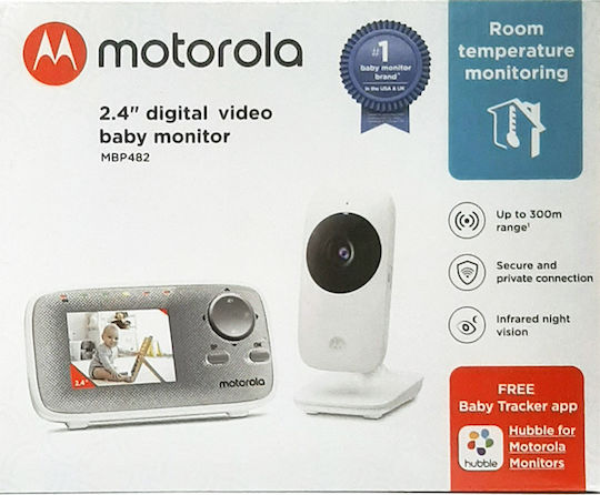 Motorola Drahtlose Babyüberwachung mit Kamera & Bildschirm 2.4"