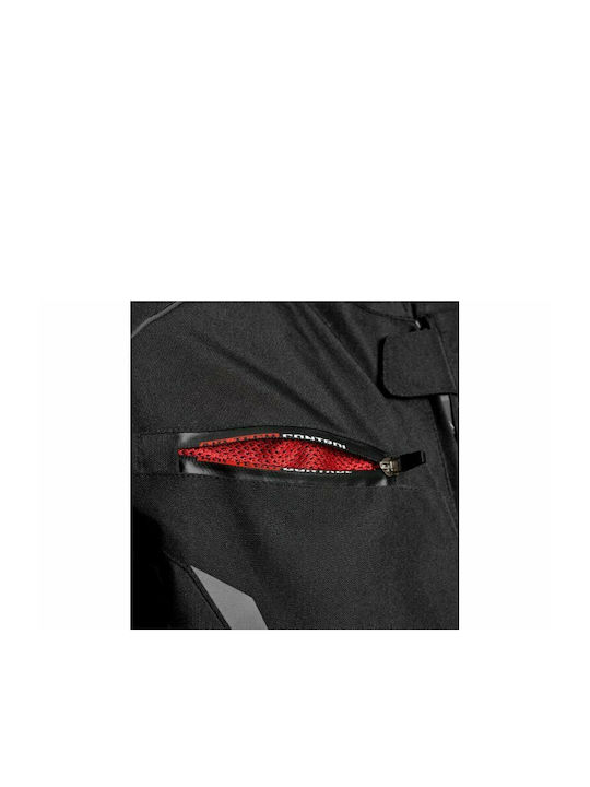 Adrenaline Textile Sola 2.0 Men's Motorcycle Jacket 4 Seasons Waterproof Black