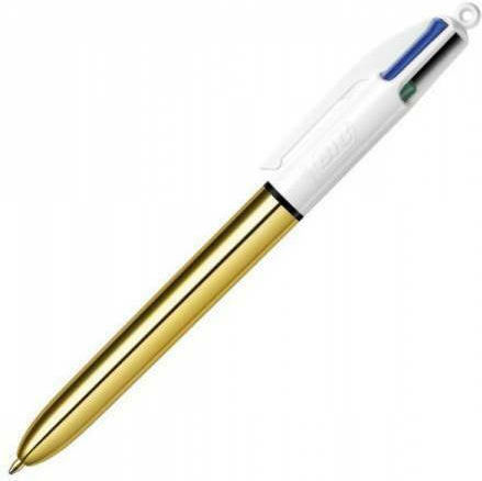 BIC 4 Colours Shine Στυλό Ballpoint Πολλαπλών Χρωμάτων