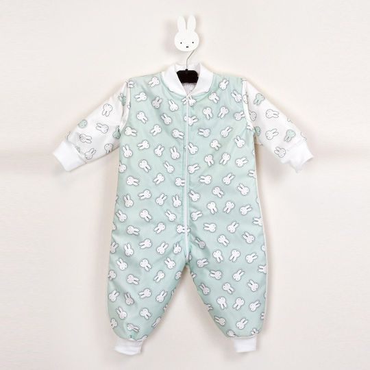 Miffy Winter Baby Sleeping Bag Green Miffy Winter Baby Sleeping Bag Green