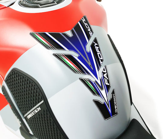 One Design Klebender Tankschutz Onedesign Fabrikrennen Blau