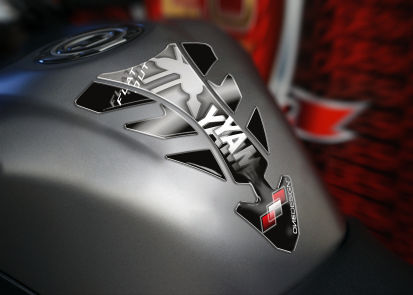 One Design Αυτοκόλλητο Προστατευτικό Ρεζερβουάρ Onedesign Yamaha Γκρι