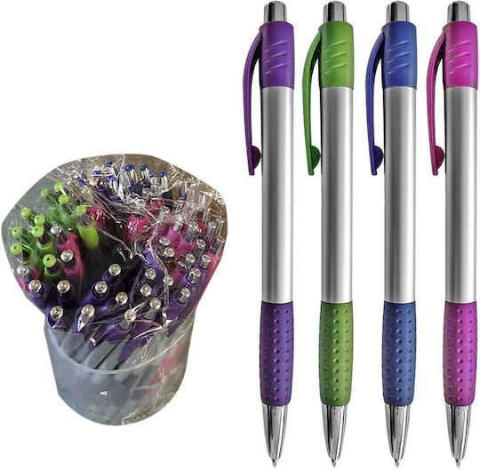 Justnote Η1-22 Pixuri Ballpoint Set 60 Bucăți (Culori Diverse)